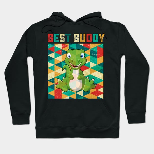 Best Buddy Dinosaurs Hoodie by danieldamssm